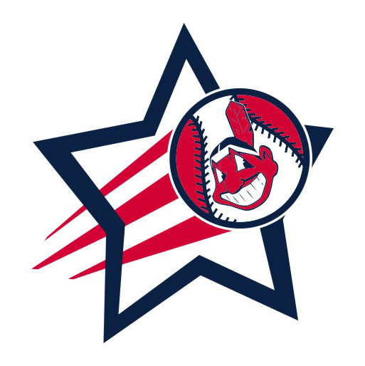 Cleveland Indians Baseball Goal Star logo iron on paper